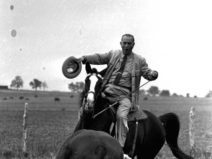 President Lyndon B. Johnson would often visit his Texas ranch, the place where he was born, vacationed, lived, and ultimately was buried. Today, the ranch is a national historic park.