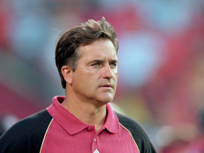 Steve Mariucci was the head coach of the San Francisco 49ers. They finished the season 6-10.