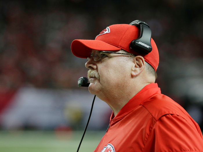 Today, Reid is head coach of the Kansas City Chiefs.