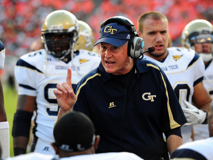 Groh was defensive coordinator at Georgia Tech until 2012 and now works as an analyst on ESPN.