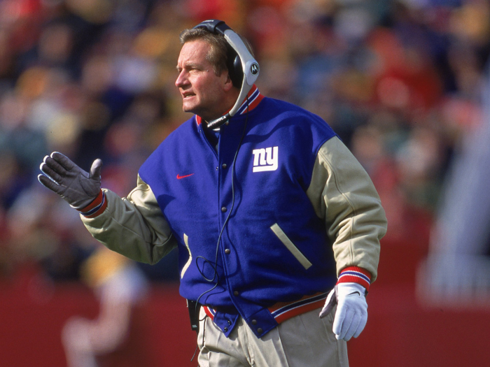 Jim Fassel was the head coach of the New York Giants. They finished the season 12-4.