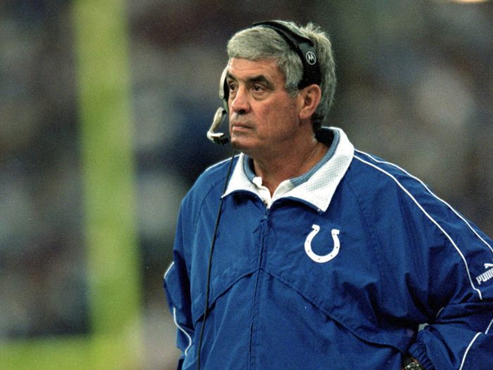 Jim Mora was the head coach of the Indianapolis Colts. They finished the season 10-6.