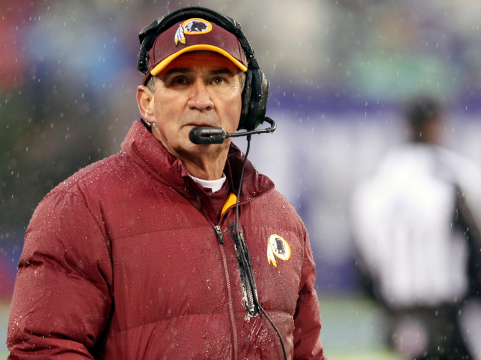 Shanahan was fired as head coach of the Redskins in 2013. He