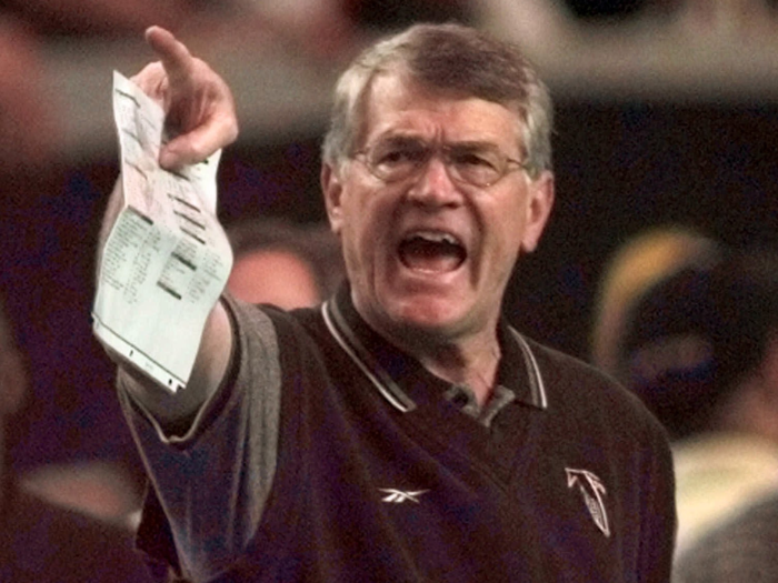 Dan Reeves was the head coach of the Atlanta Falcons. They finished the season 4-12.