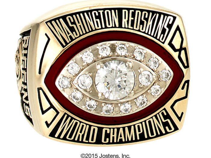 Super Bowl XVII (1983): Washington Redskins 27, Miami Dolphins 17