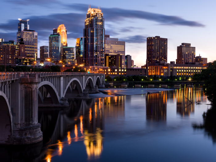 17. Minneapolis-St. Paul, Minnesota