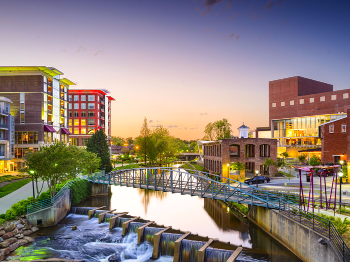 29. Greenville, South Carolina