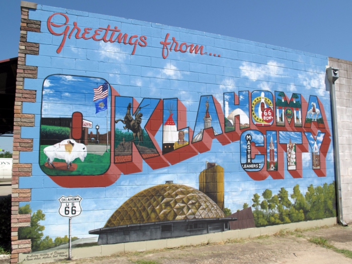 36. Oklahoma City, Oklahoma