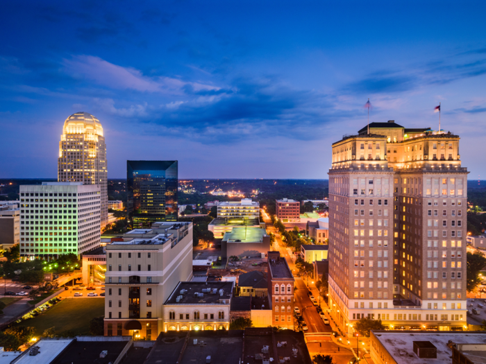 37. Winston-Salem, North Carolina