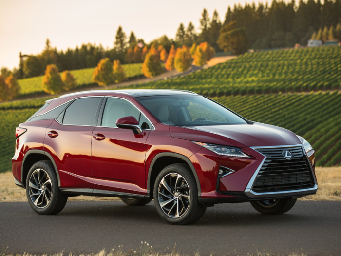 Best luxury 2-row SUV for the money: 2017 Lexus RX