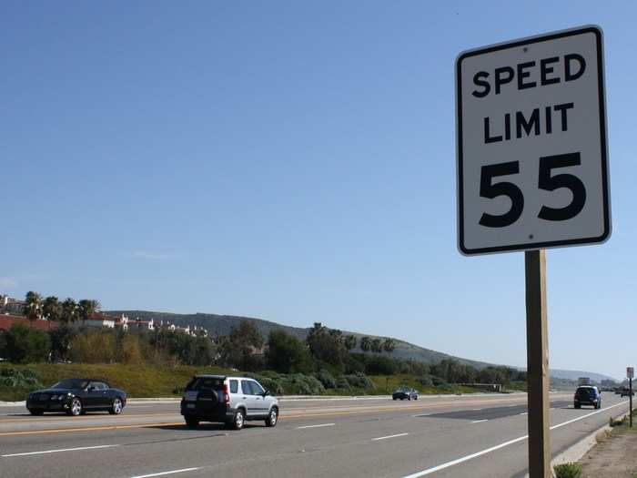 Respect the speed limit.