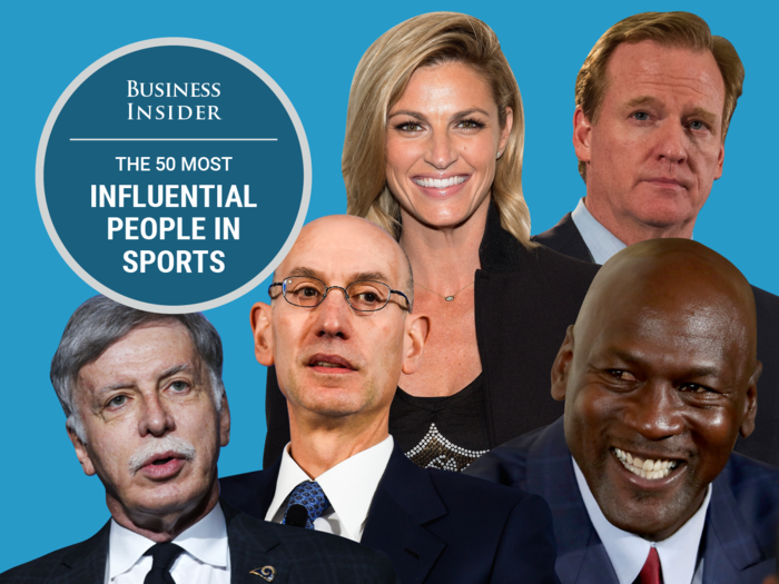 Now check out the 50 most influential people in sports...
