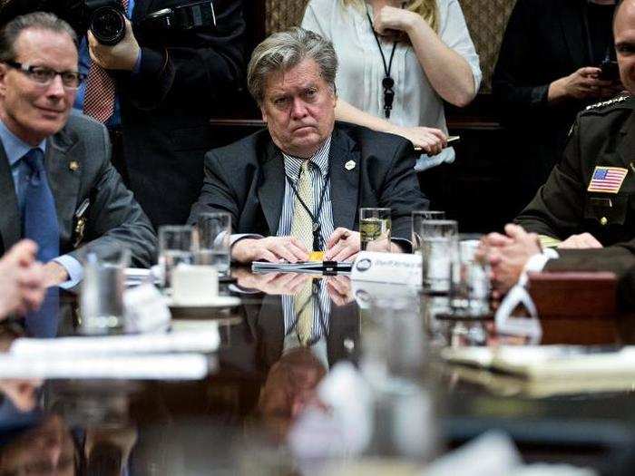 Bannon is currently Trump