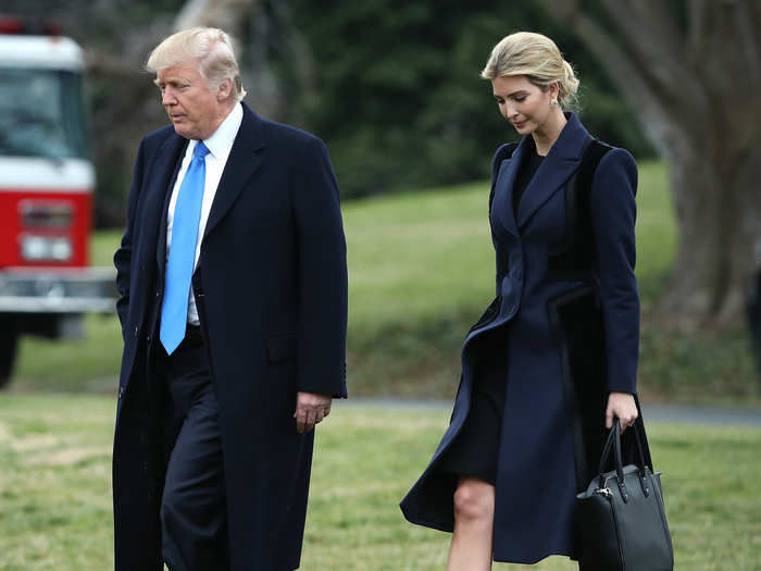 In January, Ivanka resigned from her executive vice president position within the Trump Organization to move with her husband, Jared Kushner, and their three children to Washington, DC. Kushner is currently a senior adviser to President Trump.