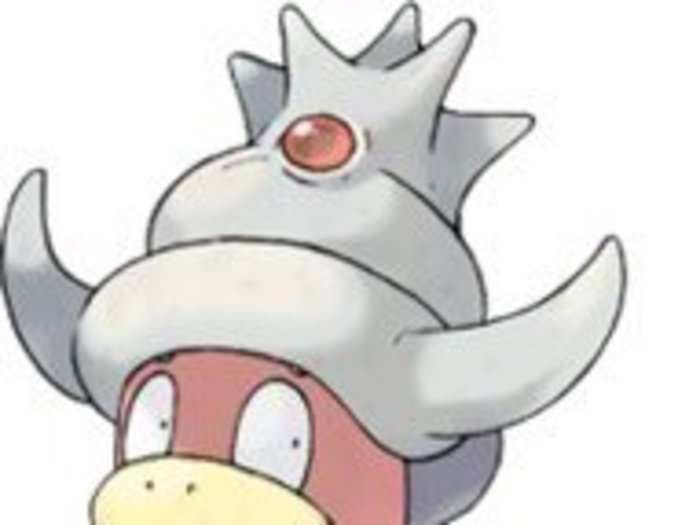 Slowpoke evolves into Slowking.