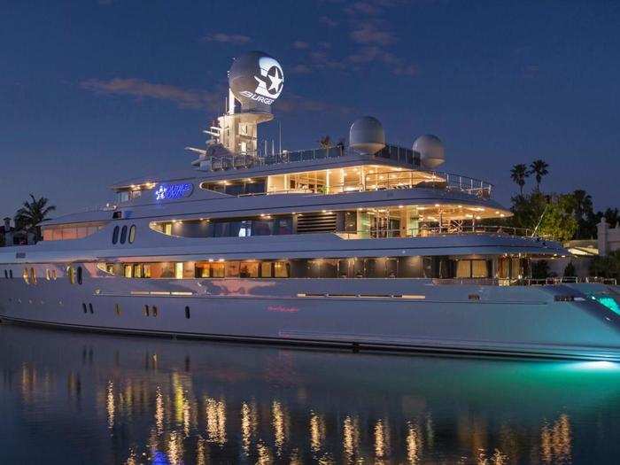 3. The Double Down yacht: The 213-foot yacht fits 12 people and is priced at $46.5 million.