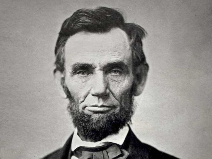 1. Abraham Lincoln