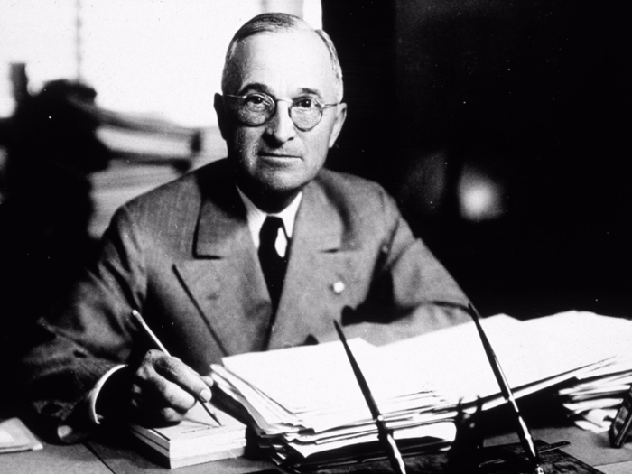 6. Harry S. Truman