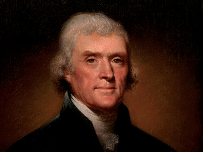 7. Thomas Jefferson