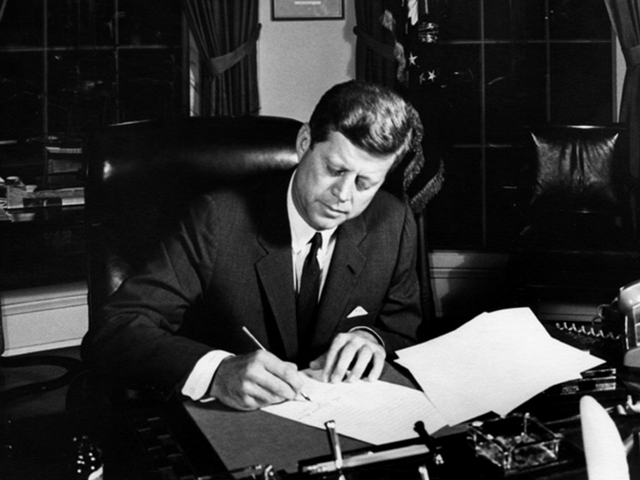 8. John F. Kennedy