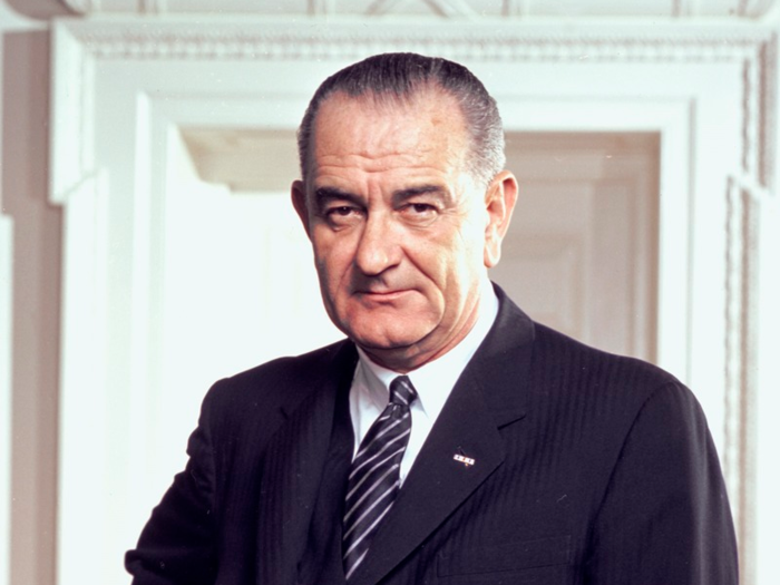 10. Lyndon Baines Johnson