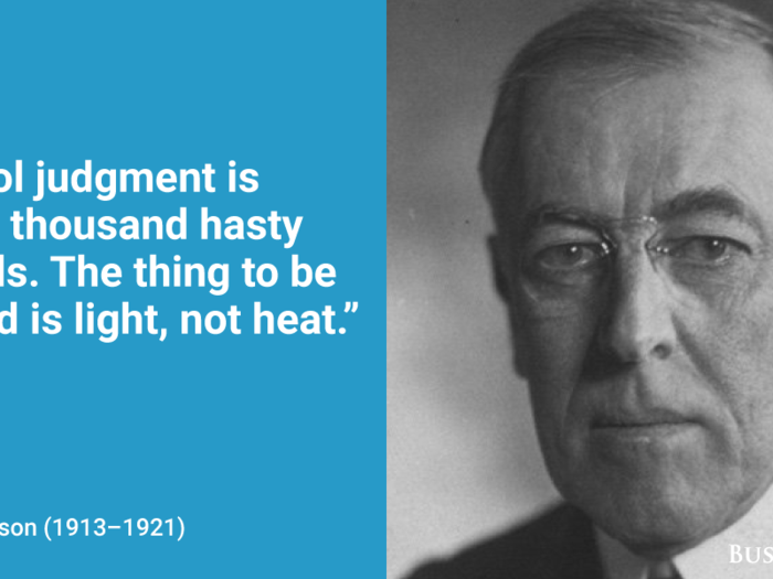 Woodrow Wilson