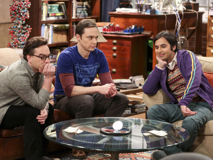 1. "The Big Bang Theory" (CBS)