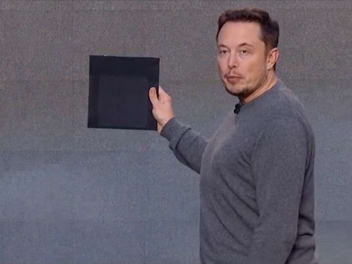 "From the vantage point of the street or anywhere near the house it looks completely opaque, but to the sun it’s transparent," Musk said. Although, it