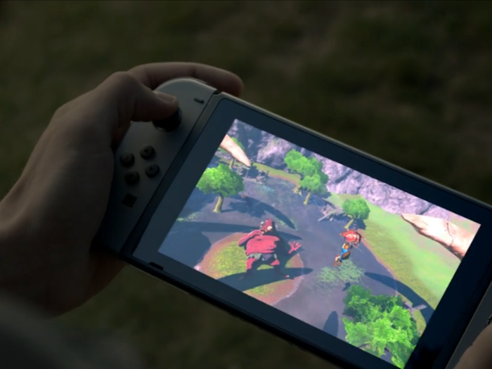 The screen on the Switch is gorgeous and bright. The new "Zelda" looks great on it.