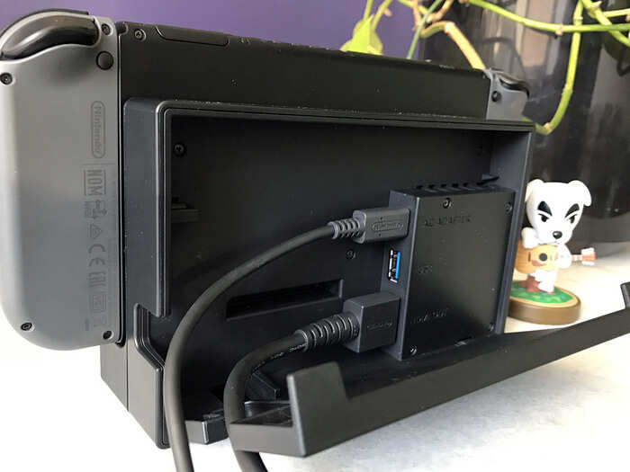 If you decide to set up the Nintendo Switch Dock, it