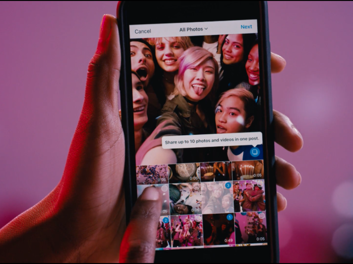 Now you can post photo albums to Instagram