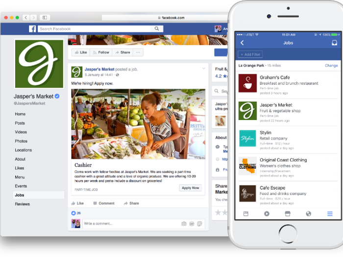 Facebook is taking on LinkedIn by letting businesses post job listings