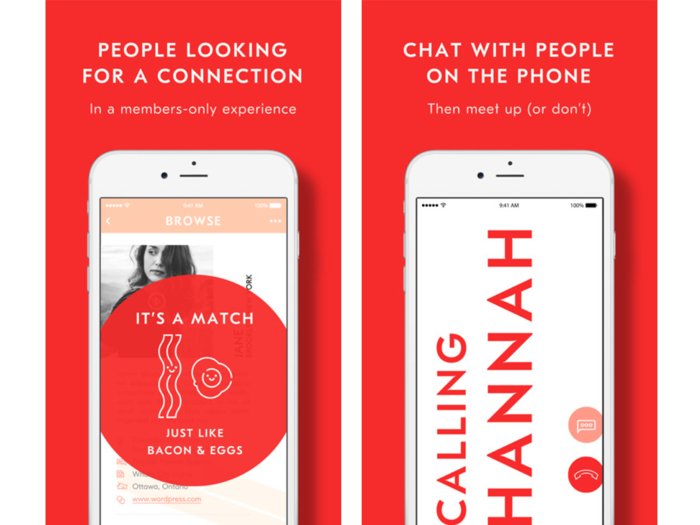 Hotline is a new dating app that forces you to talk to people on the phone