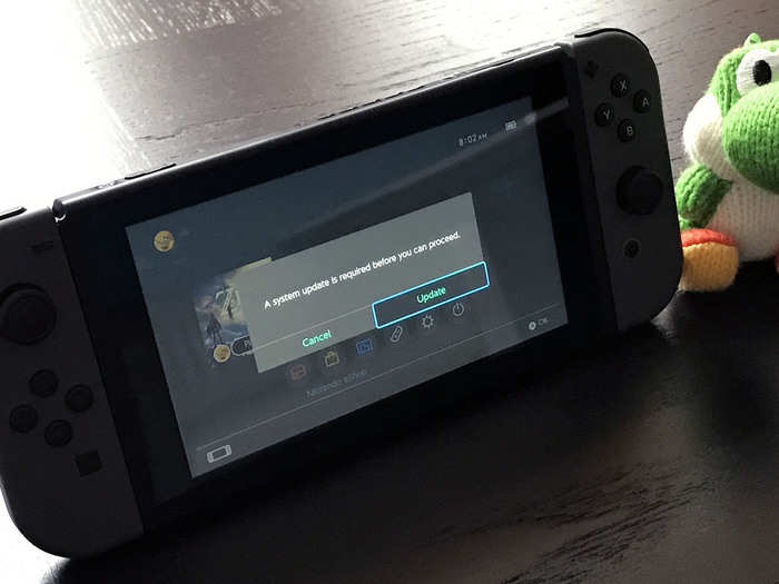 You can buy games digitally, as well as on Game Cards, though the eShop. It arrives in a patch that you