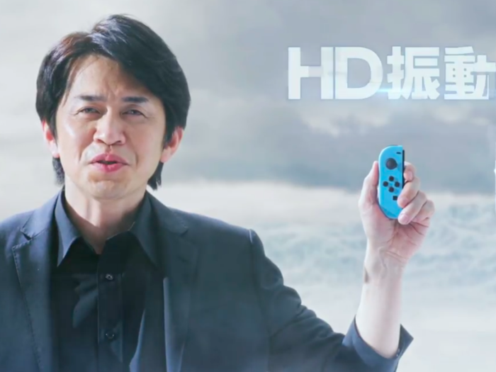 The Joy-Con are also motion controllers. They have a thing called "HD rumble" built in, which is a hilarious way of saying "they vibrate."