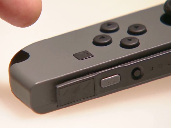 A record button is built into the gamepad, just like the PlayStation 4 "share" button.