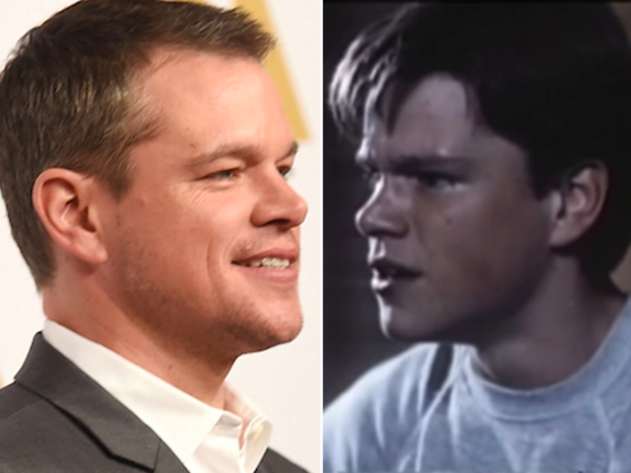 Matt Damon was in a 1990 TV movie, "Rising Son."