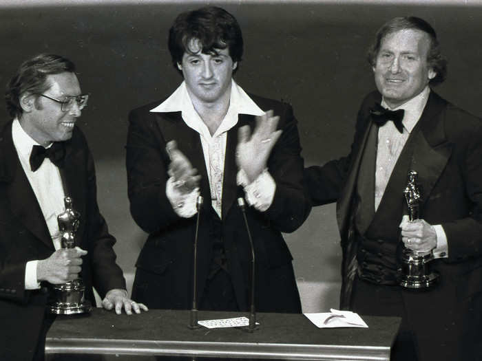 9. "Rocky" wins best picture (1977)