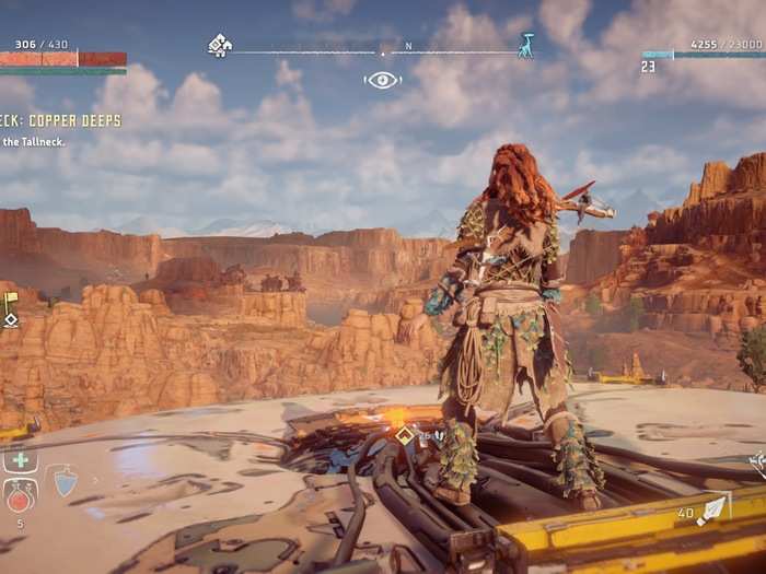 Exploring the world of "Horizon Zero Dawn" is the absolute best part of the game. It