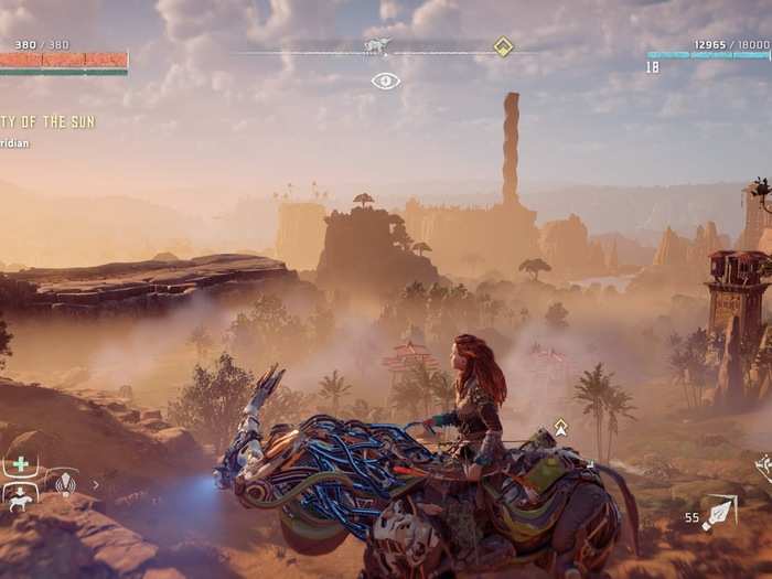 Aloy can only ride a handful of the animals, which can be extremely useful for traveling long distances. There