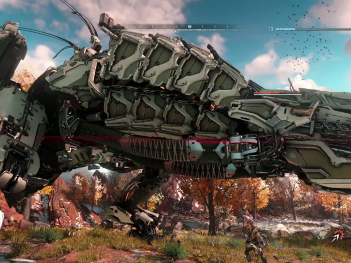 When I first saw a Thunderjaw, for instance, I panicked. It