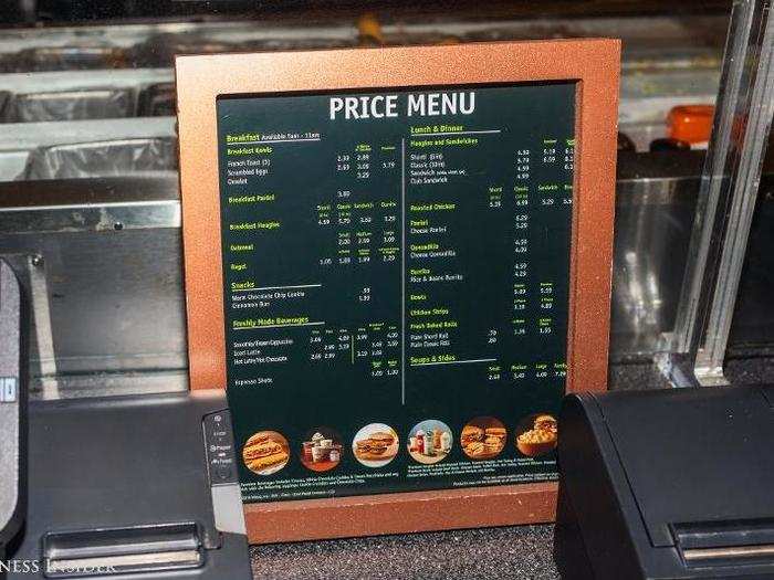The prices for everything are extremely reasonable, be it breakfast, lunch, or dinner.