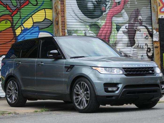 .... The rugged Range Rover Sport that has a $66,000 price of entry.