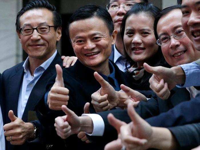 Ma stepped down from his post as CEO in 2013, staying on as executive chairman. Alibaba went public September 19 2014. "Today what we got is not money. What we got is the trust from the people," Ma told CNBC.