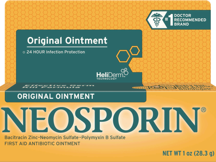 B = instillation of a BACTERIA-KILLING topical triple-antibiotic ointment such as NeosporinTM or a store brand equivalent.