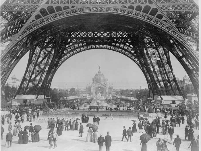 Visitors came to marvel at its metalwork.