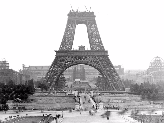 The plans also called for it to be built in just two years, in time for the 1889 Universal Exposition in Paris that celebrated the 100th anniversary of the French Revolution.