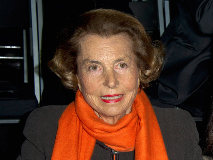 14. Liliane Bettencourt