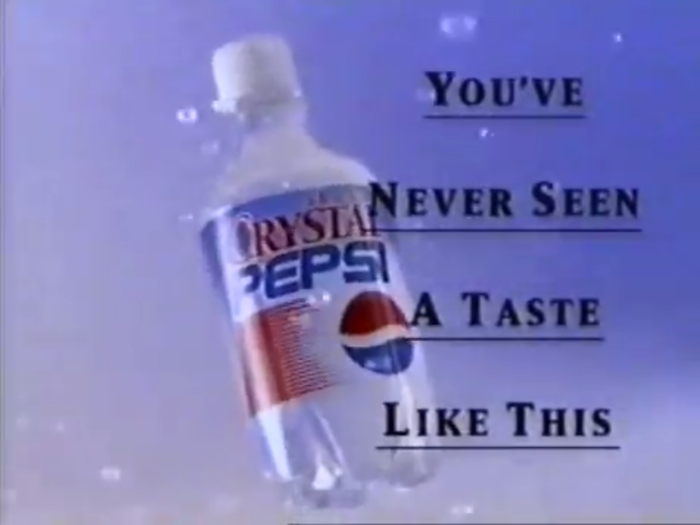 Crystal Pepsi