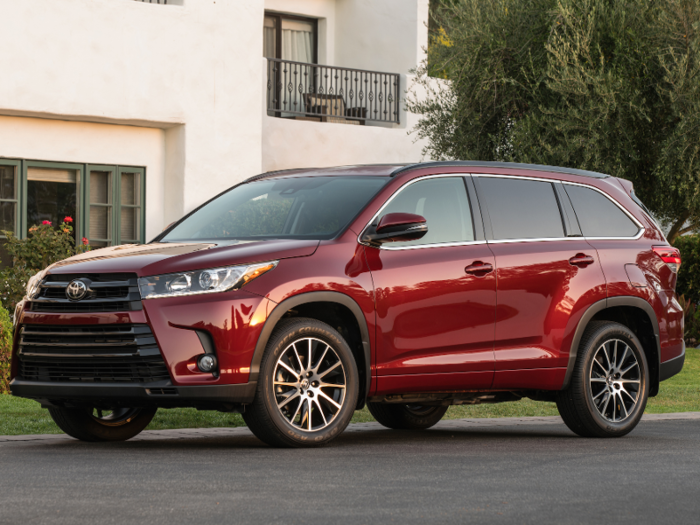 Midsized SUV: Toyota Highlander